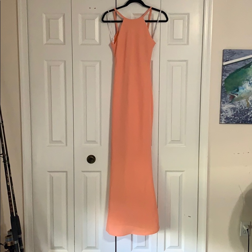 Calvin Klein floor length dress